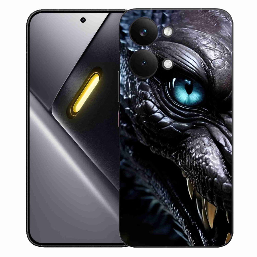 Gelový kryt mmCase na Xiaomi Poco X8 Pro Max - dračí pohled