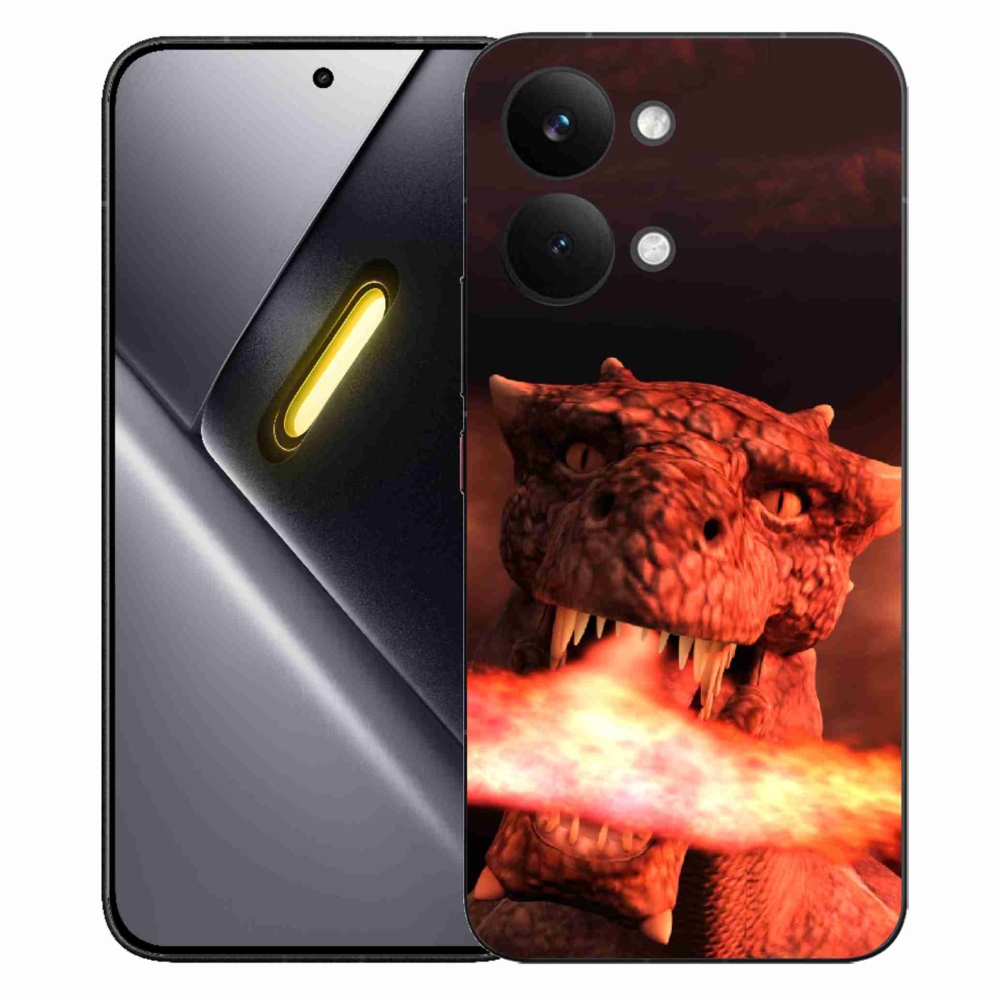 Gelový kryt mmCase na Xiaomi Poco X8 Pro Max - drak