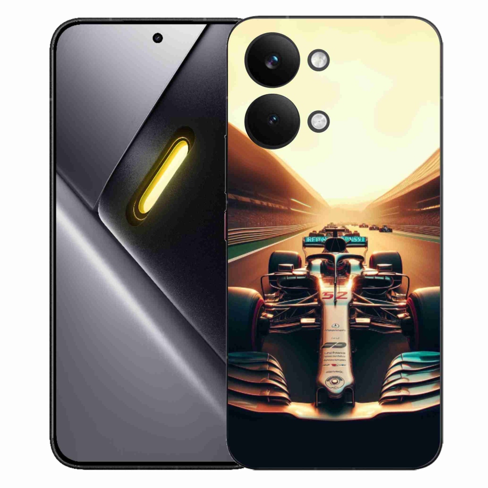 Gelový kryt mmCase na Xiaomi Poco X8 Pro Max - formule 1