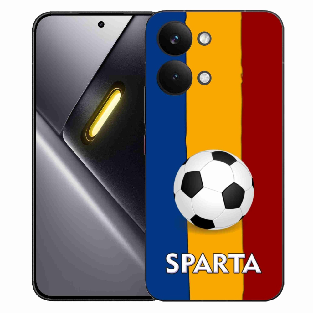 Gelový kryt mmCase na Xiaomi Poco X8 Pro Max - fotbal 1
