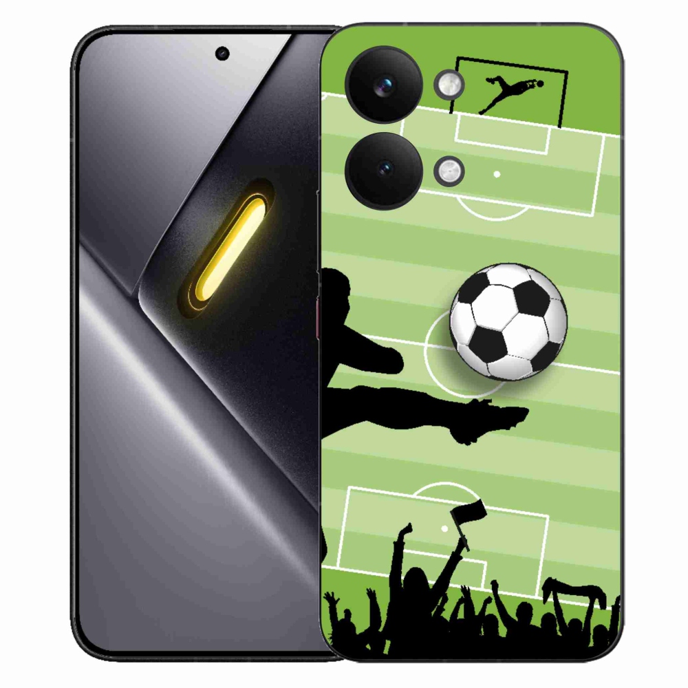 Gelový kryt mmCase na Xiaomi Poco X8 Pro Max - fotbal 3