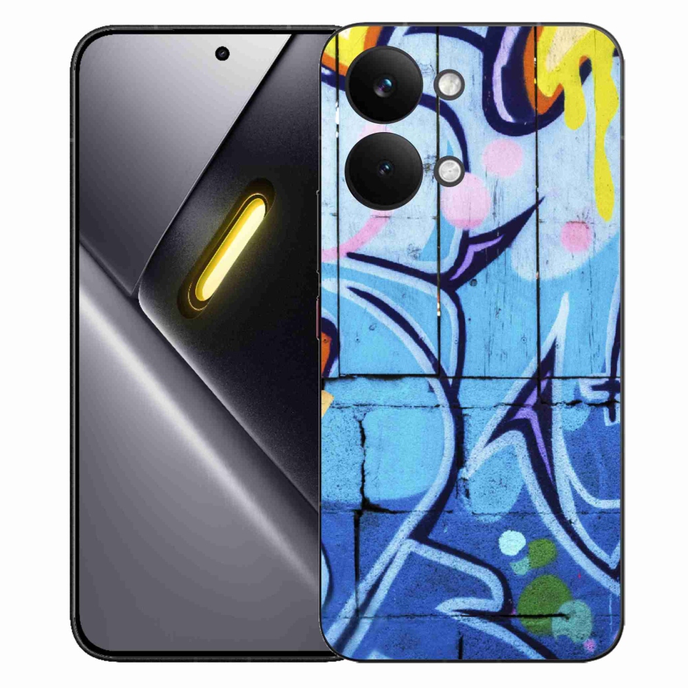 Gelový kryt mmCase na Xiaomi Poco X8 Pro Max - graffiti