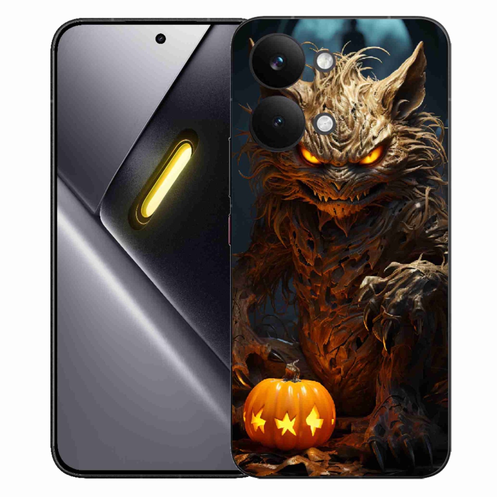 Gelový kryt mmCase na Xiaomi Poco X8 Pro Max - halloweenská příšera