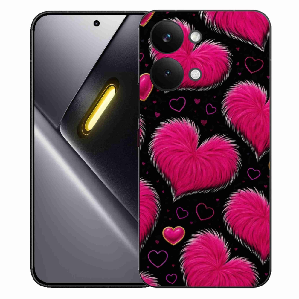 Gelový kryt mmCase na Xiaomi Poco X8 Pro Max - hebká srdce