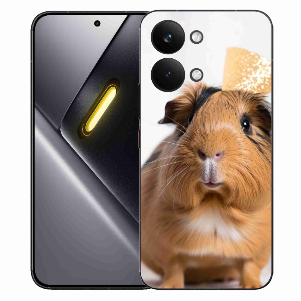 Gelový kryt mmCase na Xiaomi Poco X8 Pro Max - hnědé morče