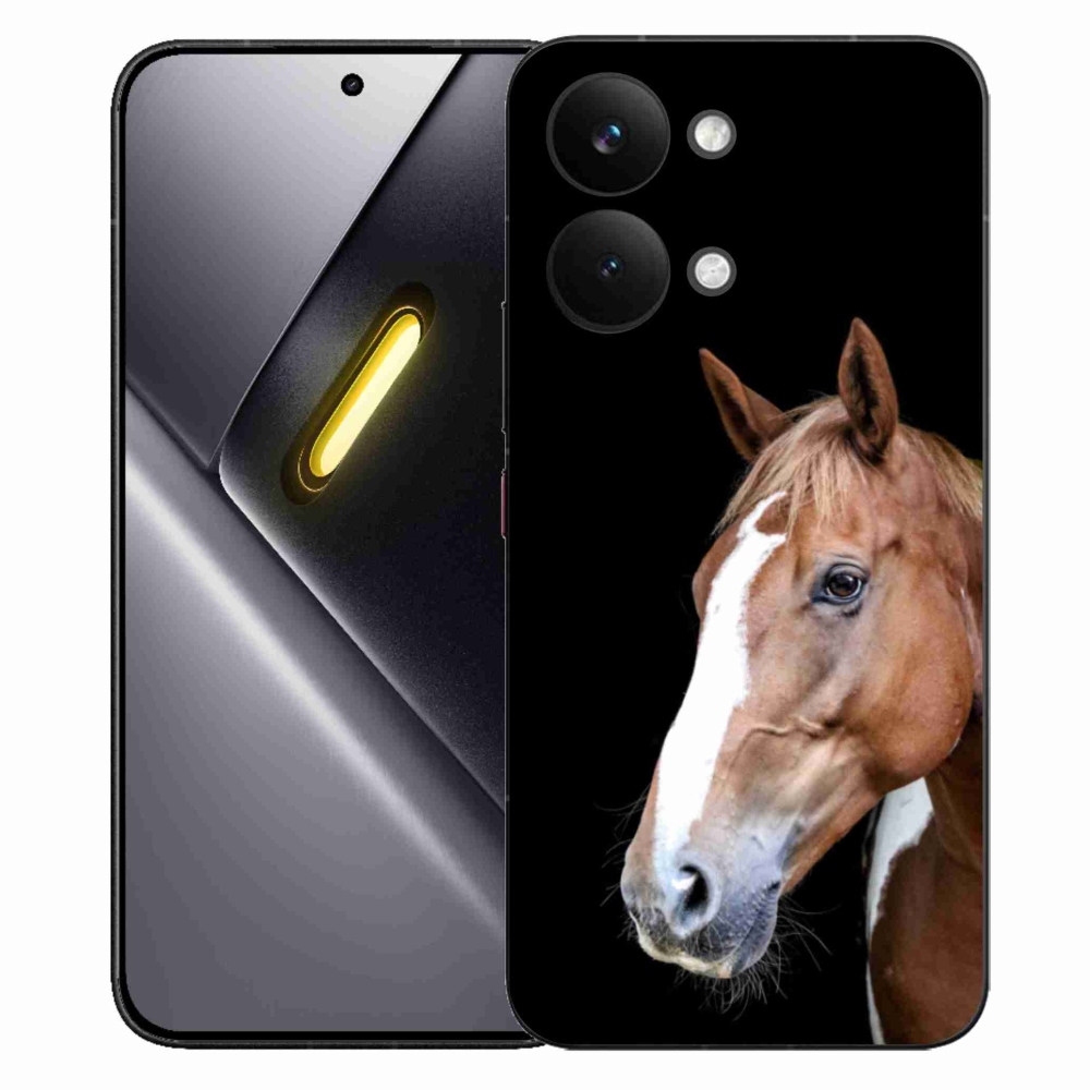 Gelový kryt mmCase na Xiaomi Poco X8 Pro Max - hnědý kůň 3