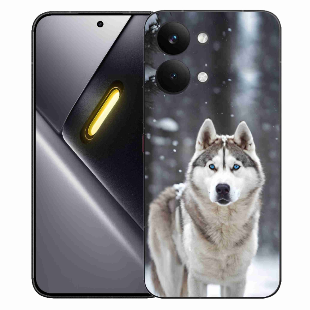 Gelový kryt mmCase na Xiaomi Poco X8 Pro Max - husky 2