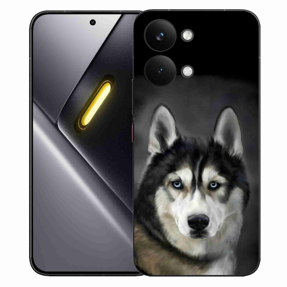 Gelový kryt mmCase na Xiaomi Poco X8 Pro Max - husky