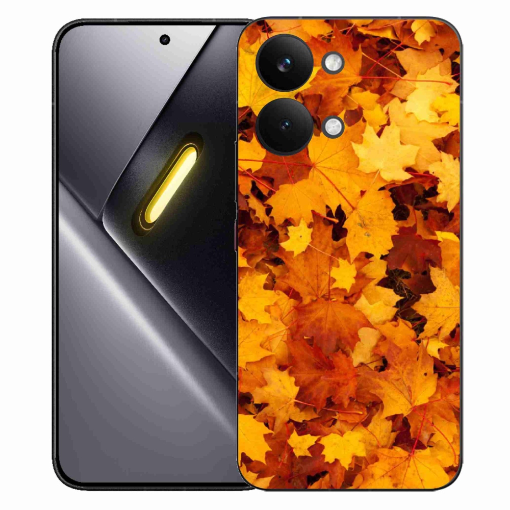 Gelový kryt mmCase na Xiaomi Poco X8 Pro Max - javorové listy