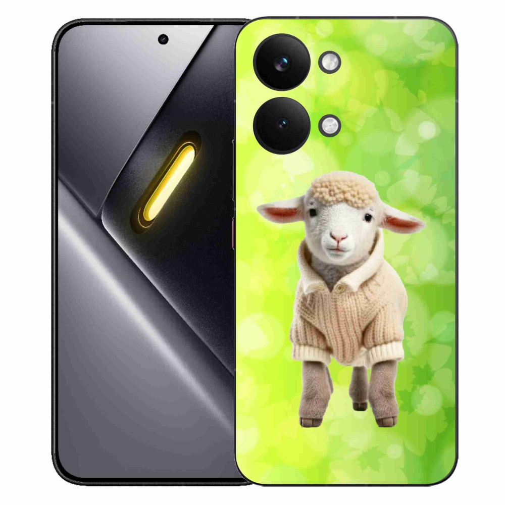 Gelový kryt mmCase na Xiaomi Poco X8 Pro Max - jehně ve svetru