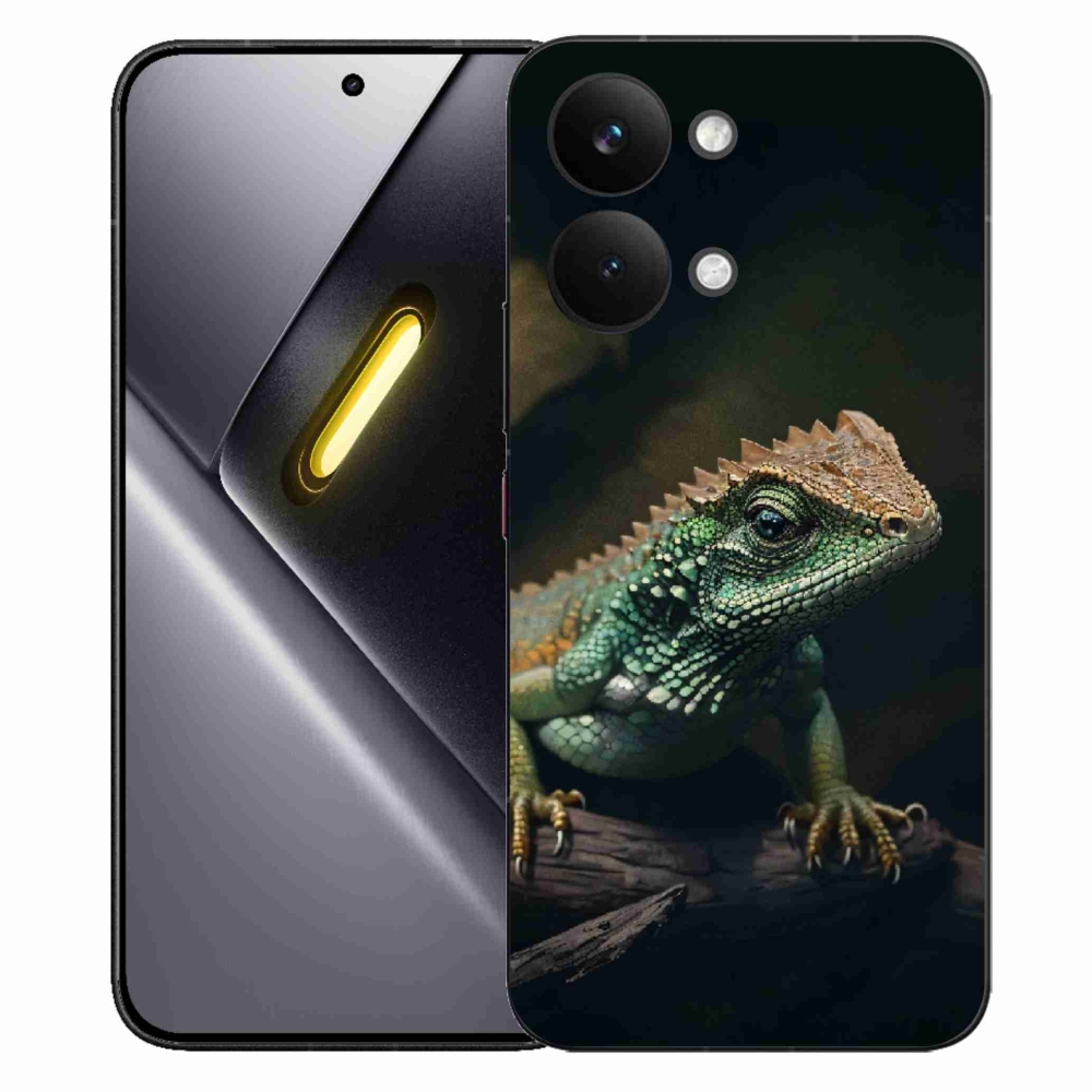 Gelový kryt mmCase na Xiaomi Poco X8 Pro Max - ještěr