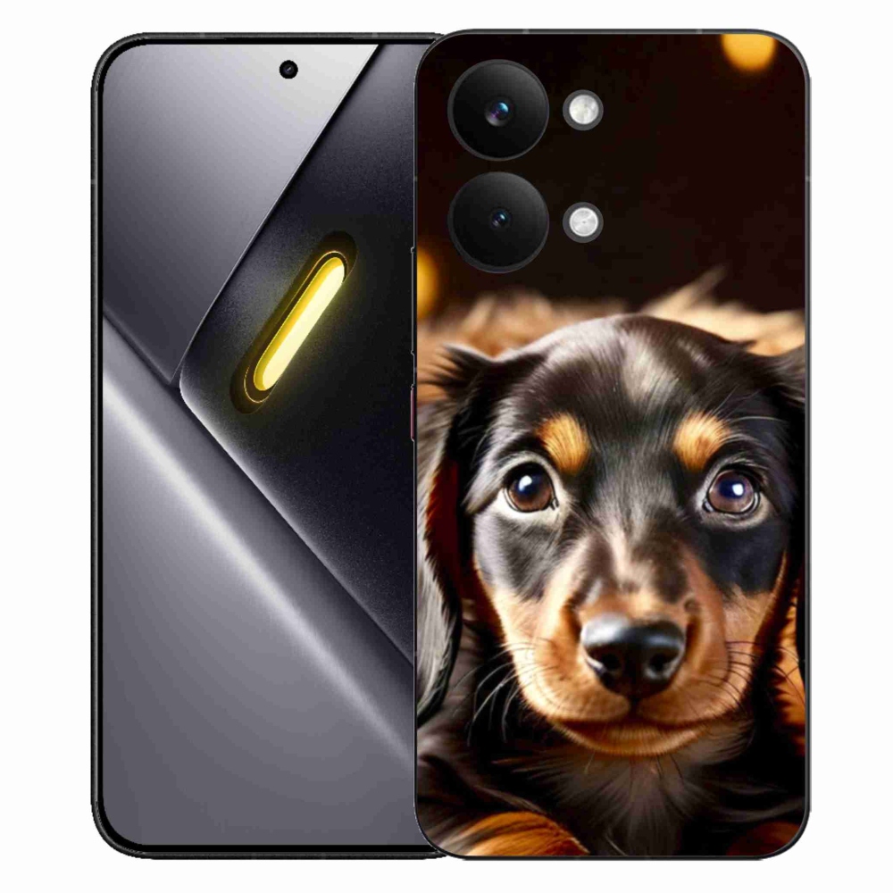 Gelový kryt mmCase na Xiaomi Poco X8 Pro Max - jezevčík