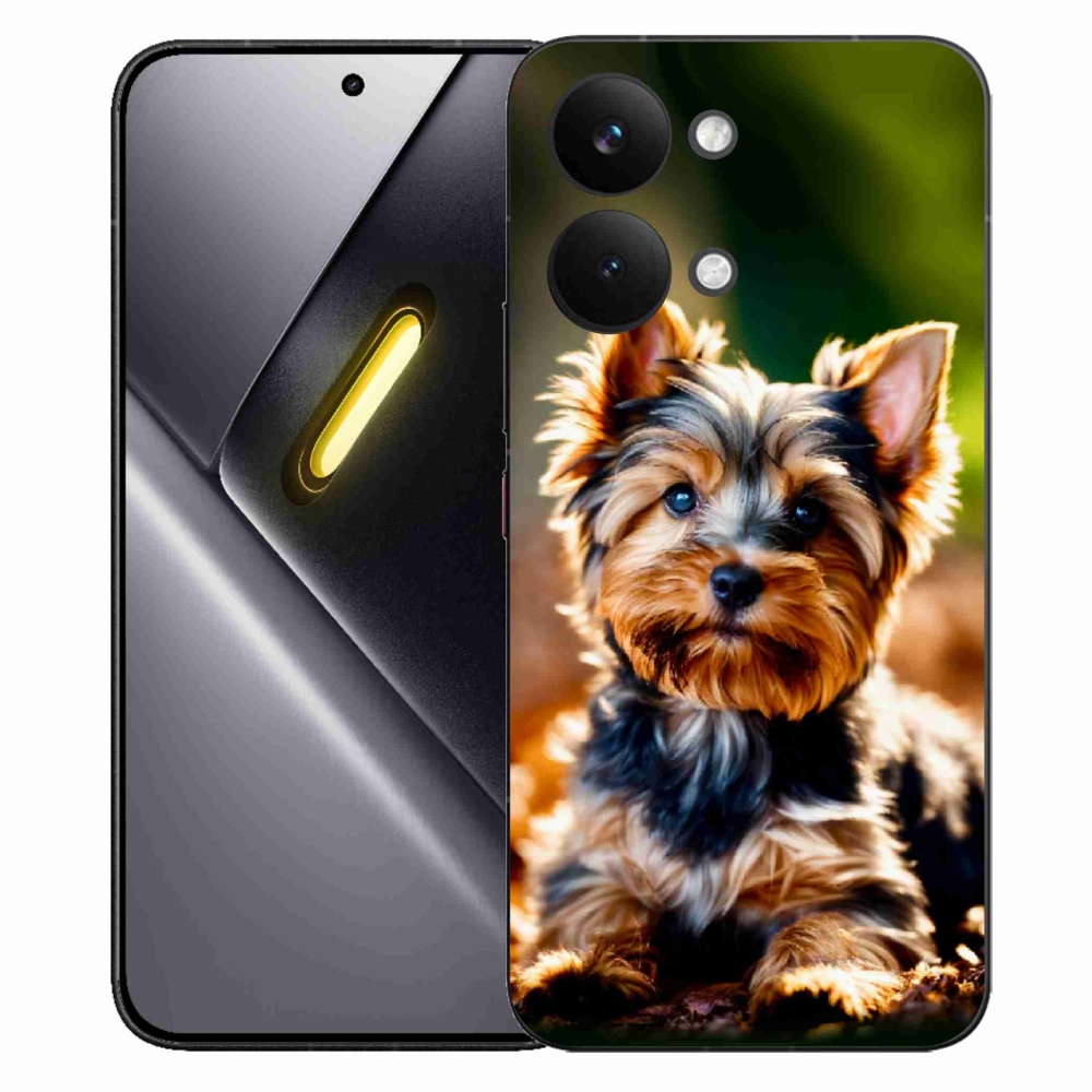 Gelový kryt mmCase na Xiaomi Poco X8 Pro Max - jorkšír 10