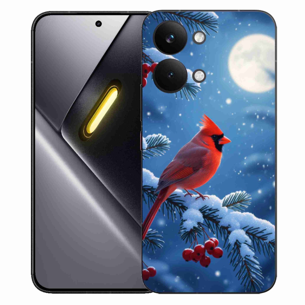 Gelový kryt mmCase na Xiaomi Poco X8 Pro Max - kardinál červený