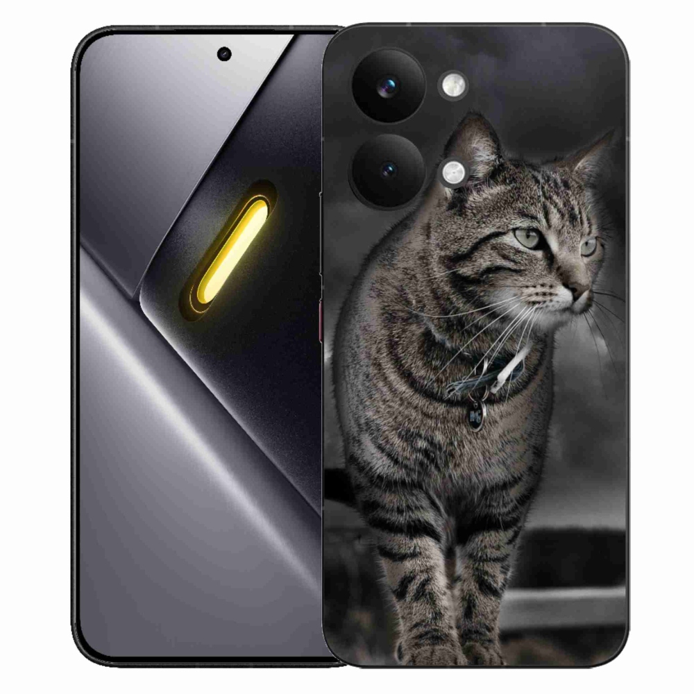 Gelový kryt mmCase na Xiaomi Poco X8 Pro Max - kočka