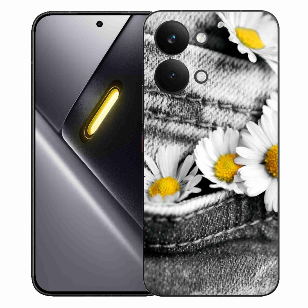 Gelový kryt mmCase na Xiaomi Poco X8 Pro Max - kopretiny