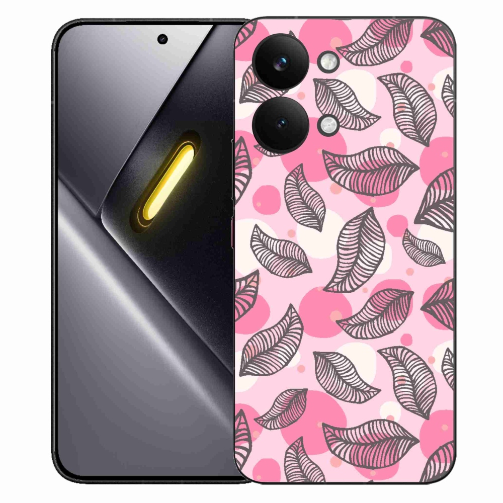 Gelový kryt mmCase na Xiaomi Poco X8 Pro Max - kreslené padající listy