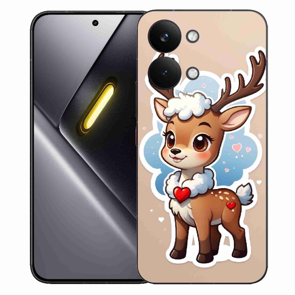 Gelový kryt mmCase na Xiaomi Poco X8 Pro Max - kreslený sob