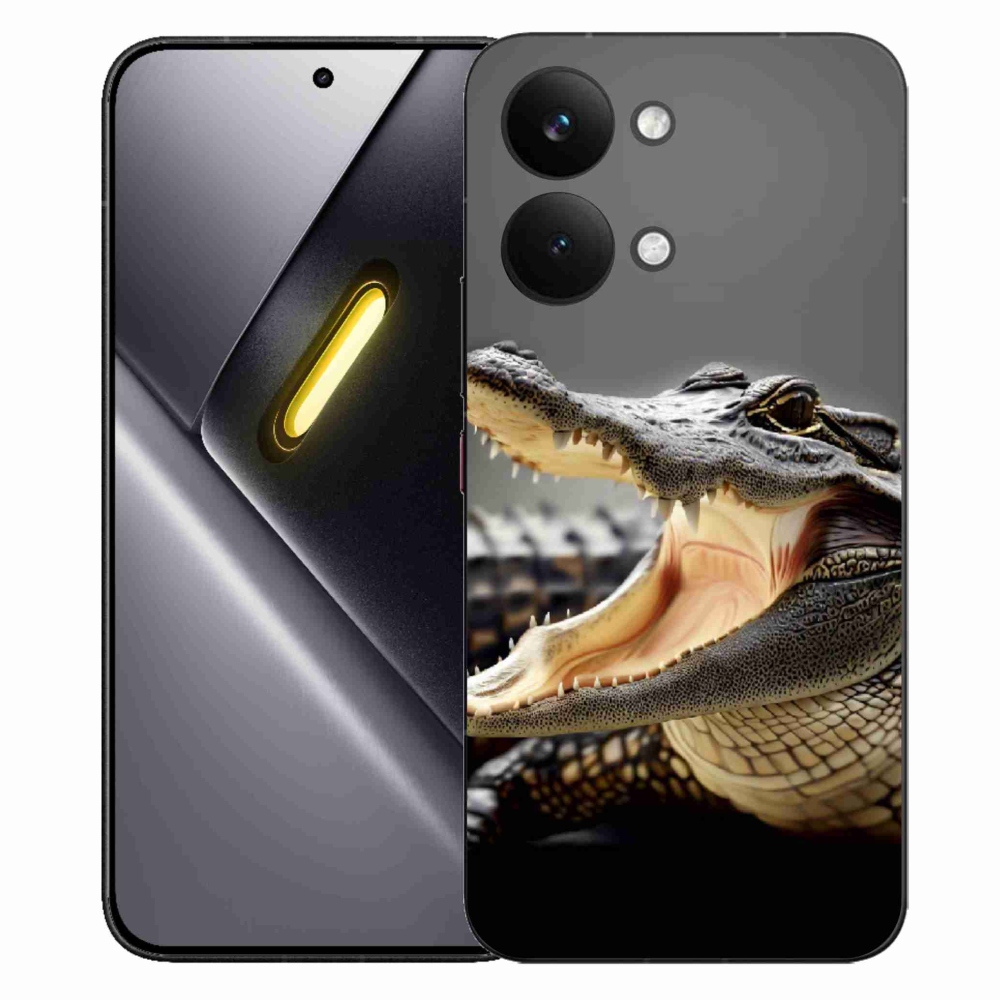 Gelový kryt mmCase na Xiaomi Poco X8 Pro Max - krokodýl