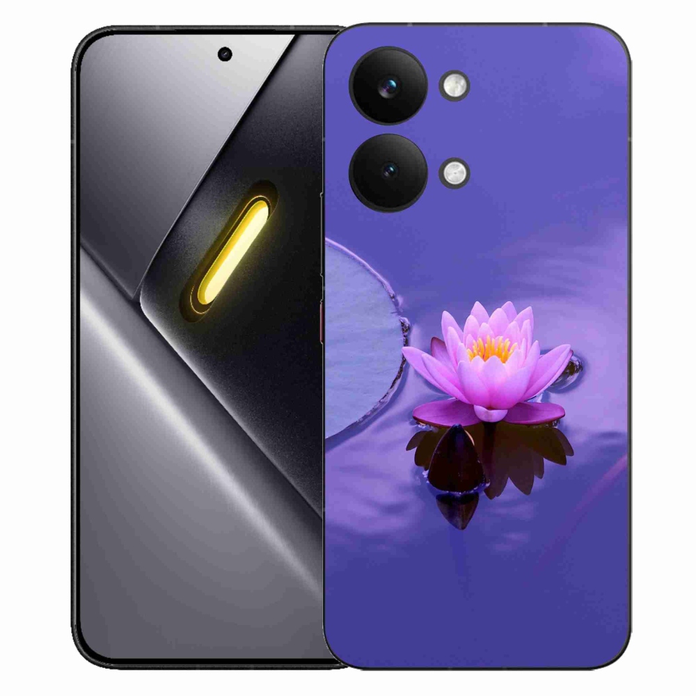 Gelový kryt mmCase na Xiaomi Poco X8 Pro Max - květ na hladině