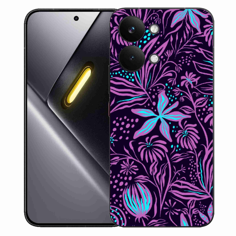 Gelový kryt mmCase na Xiaomi Poco X8 Pro Max - květiny 2