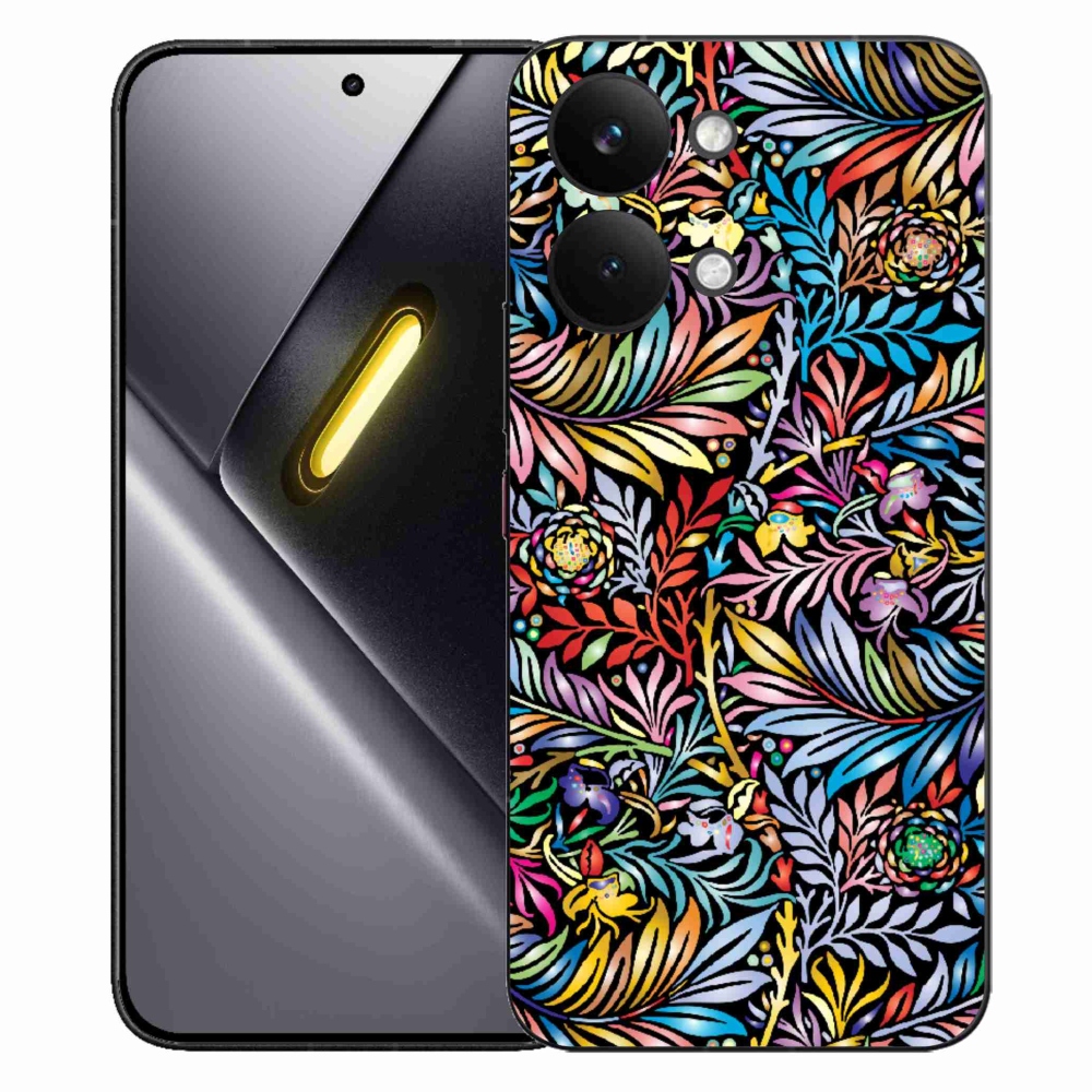 Gelový kryt mmCase na Xiaomi Poco X8 Pro Max - květiny 5