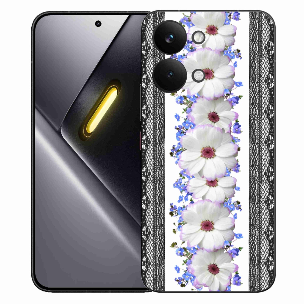 Gelový kryt mmCase na Xiaomi Poco X8 Pro Max - květiny 8