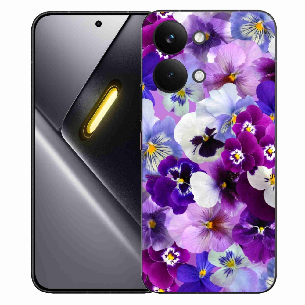 Gelový kryt mmCase na Xiaomi Poco X8 Pro Max - květiny 9