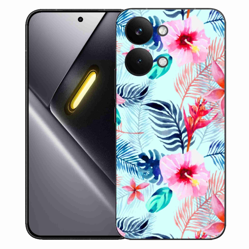 Gelový kryt mmCase na Xiaomi Poco X8 Pro Max - květiny