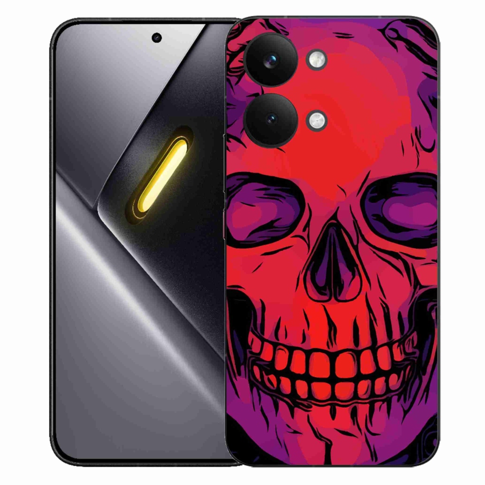 Gelový kryt mmCase na Xiaomi Poco X8 Pro Max - lebka