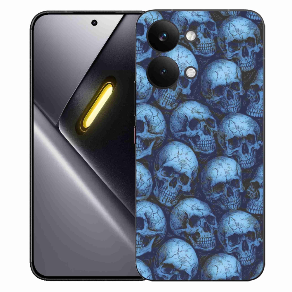 Gelový kryt mmCase na Xiaomi Poco X8 Pro Max - lebky