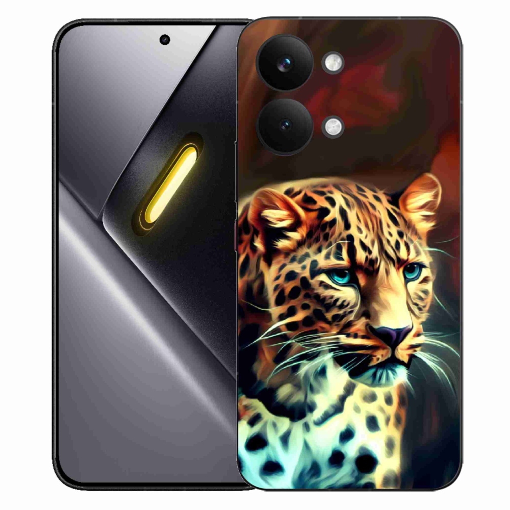 Gelový kryt mmCase na Xiaomi Poco X8 Pro Max - leopard