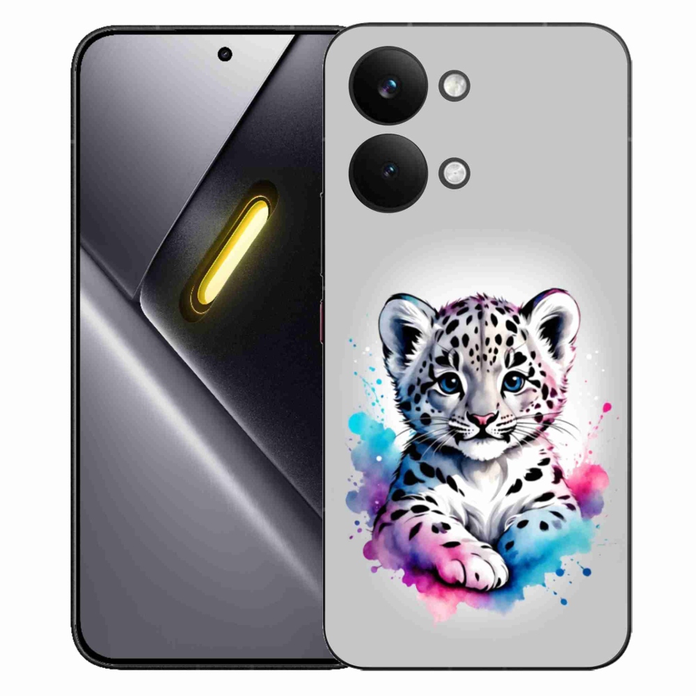 Gelový kryt mmCase na Xiaomi Poco X8 Pro Max - levhartí mládě