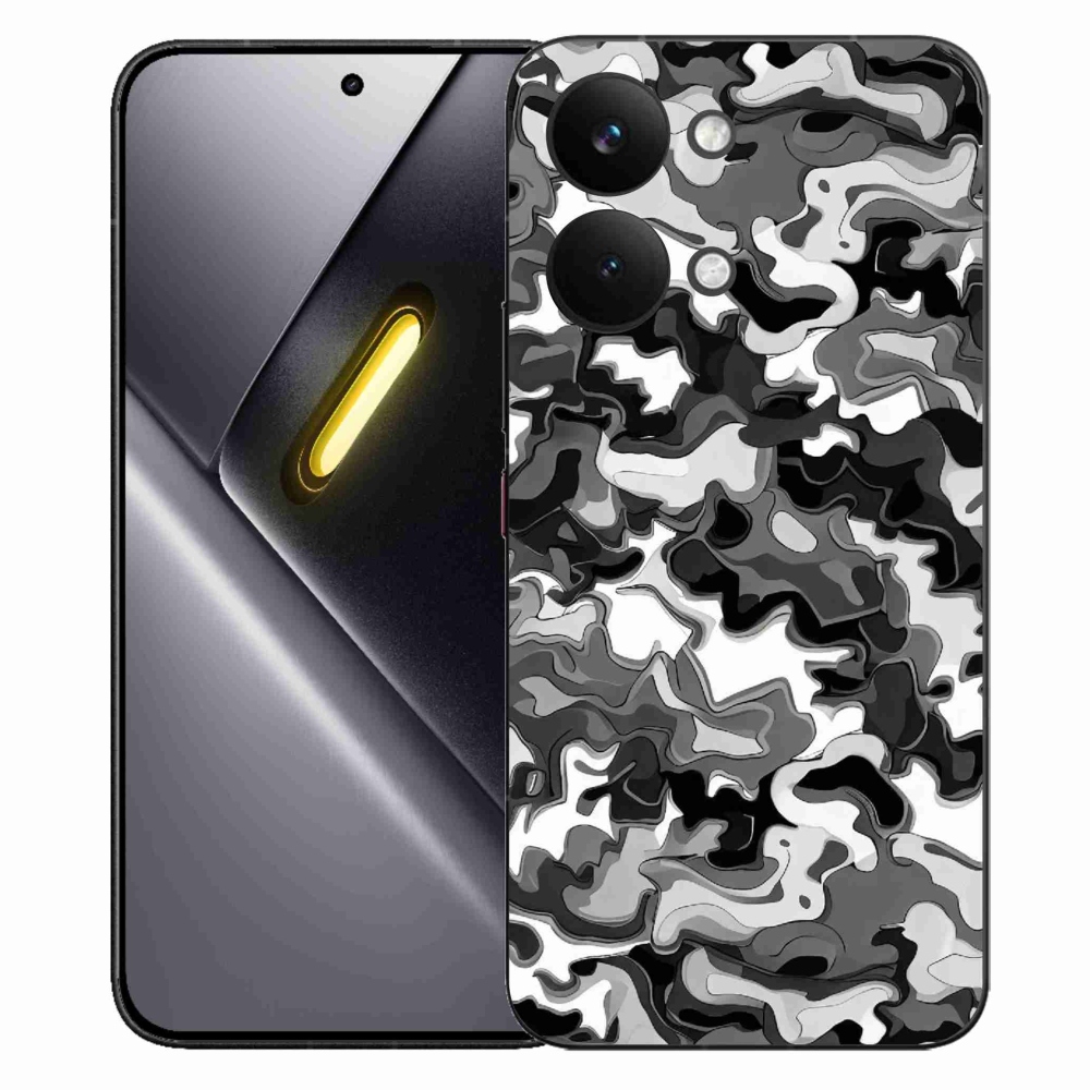 Gelový kryt mmCase na Xiaomi Poco X8 Pro Max - maskáčový vzor 3