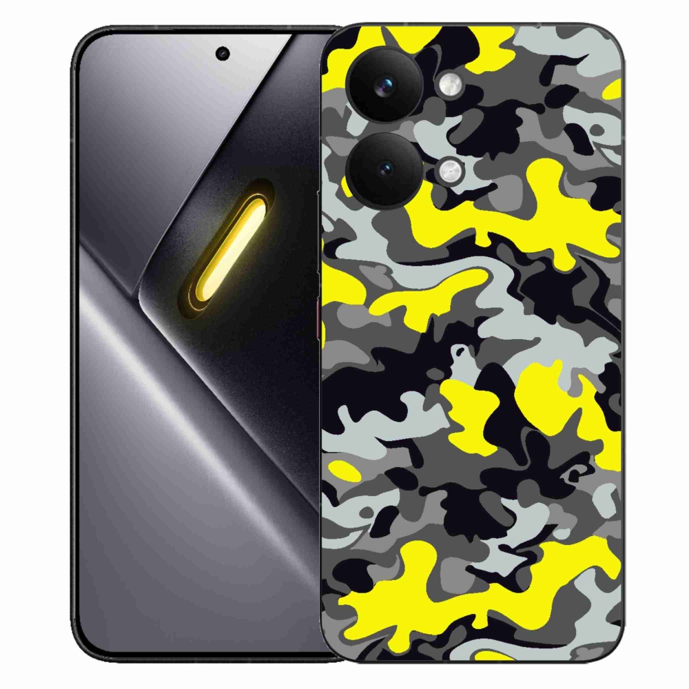 Gelový kryt mmCase na Xiaomi Poco X8 Pro Max - maskáčový vzor 6