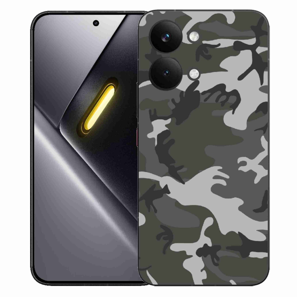 Gelový kryt mmCase na Xiaomi Poco X8 Pro Max - maskáčový vzor