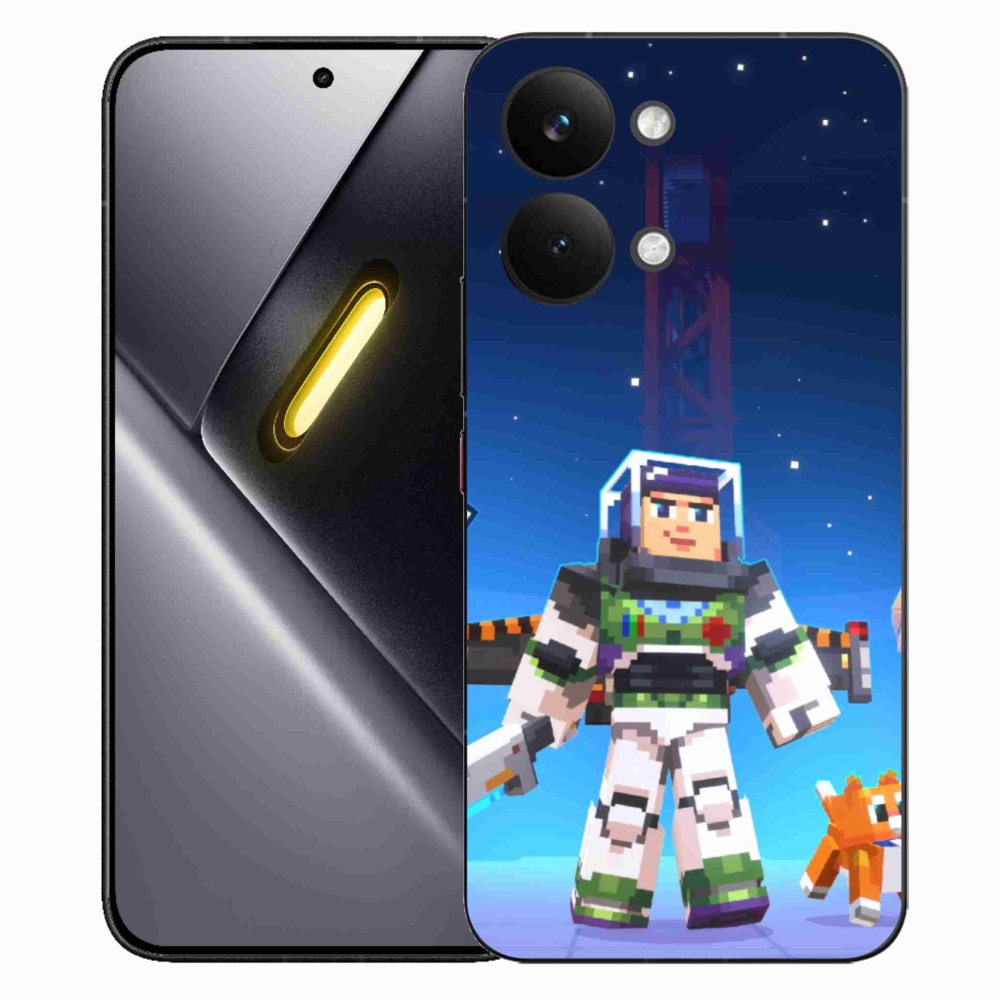 Gelový kryt mmCase na Xiaomi Poco X8 Pro Max - minecraft 2