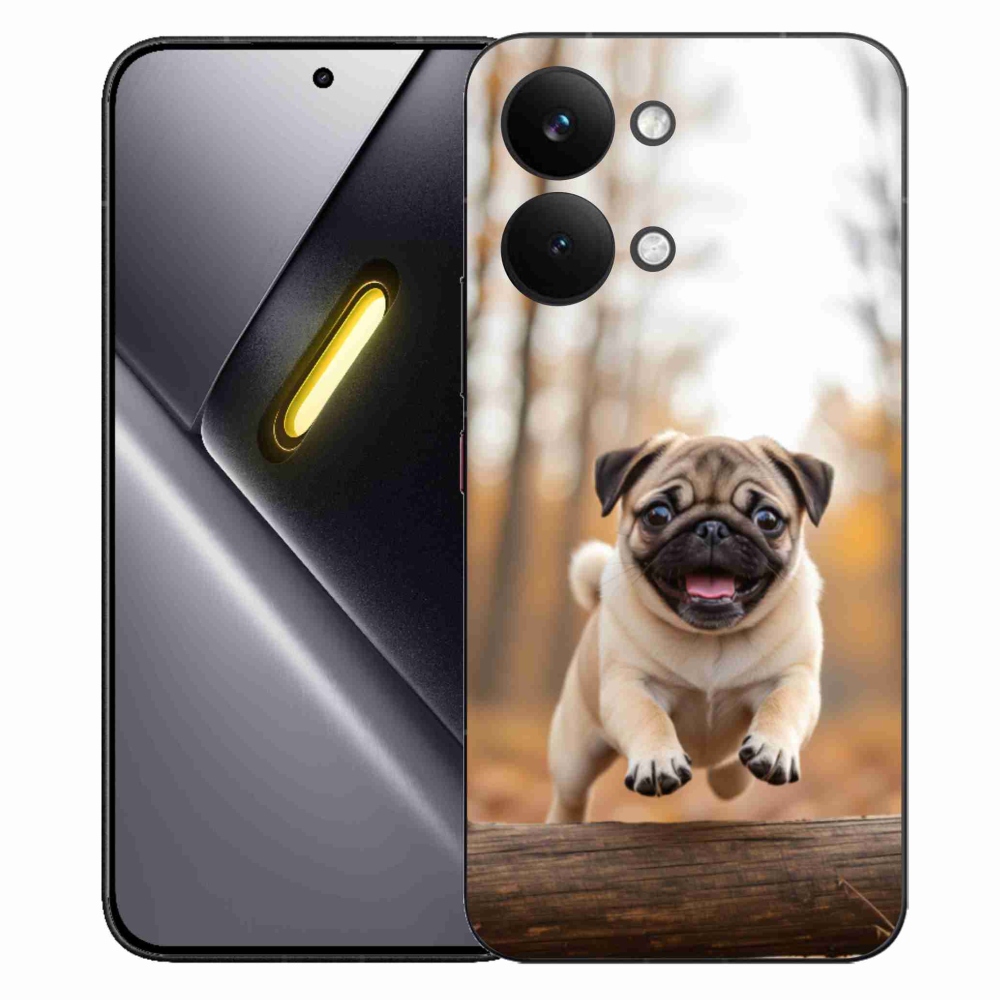 Gelový kryt mmCase na Xiaomi Poco X8 Pro Max - mops 2