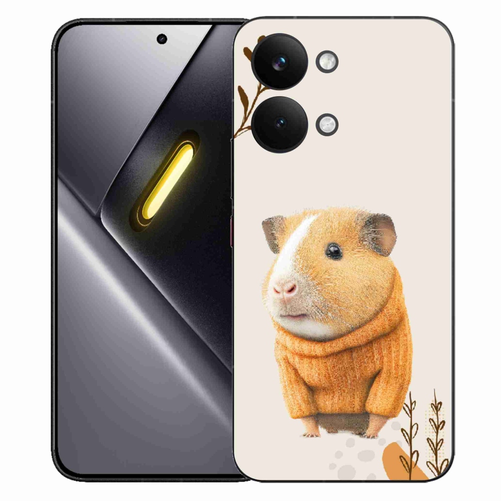 Gelový kryt mmCase na Xiaomi Poco X8 Pro Max - morče ve svetru
