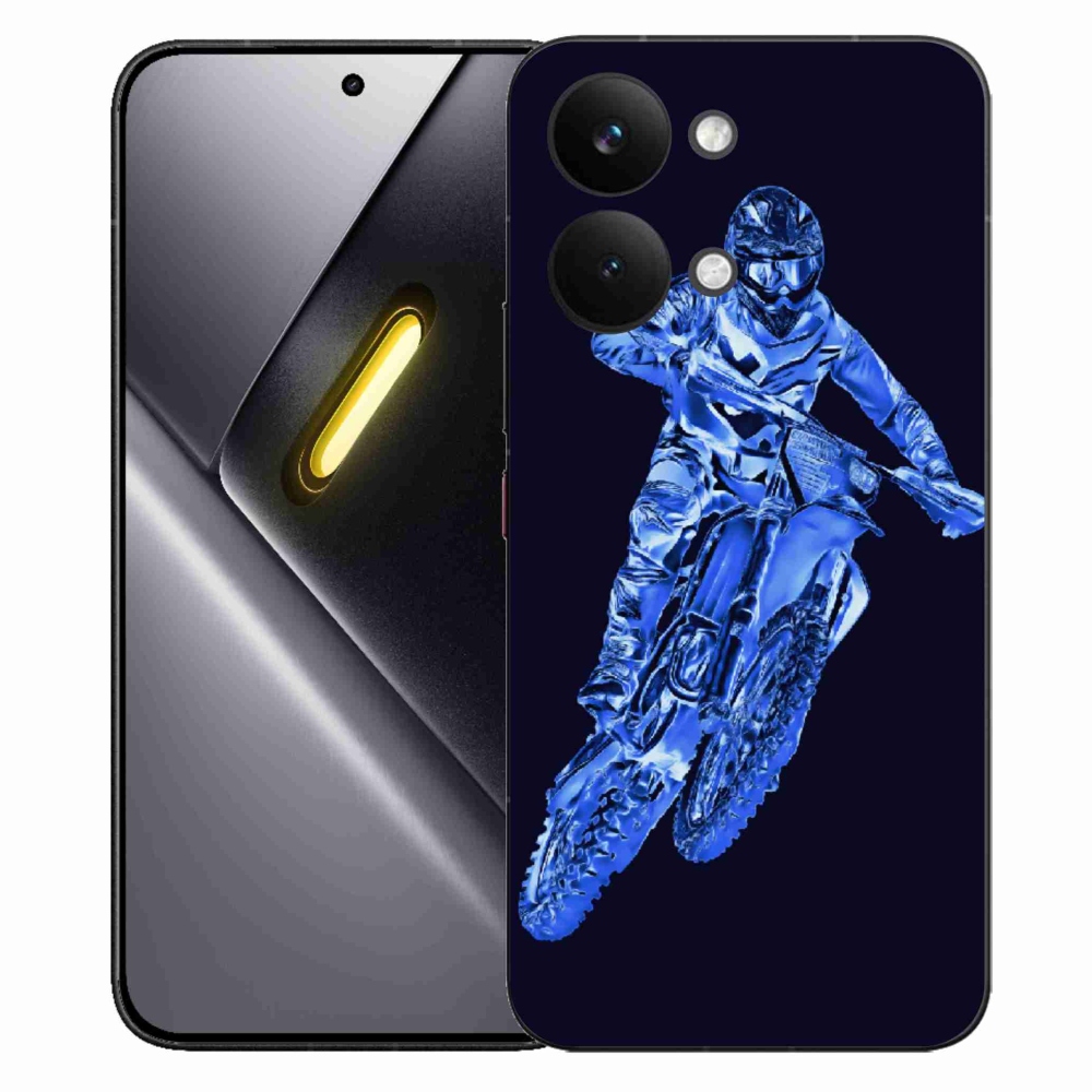 Gelový kryt mmCase na Xiaomi Poco X8 Pro Max - motocross 1