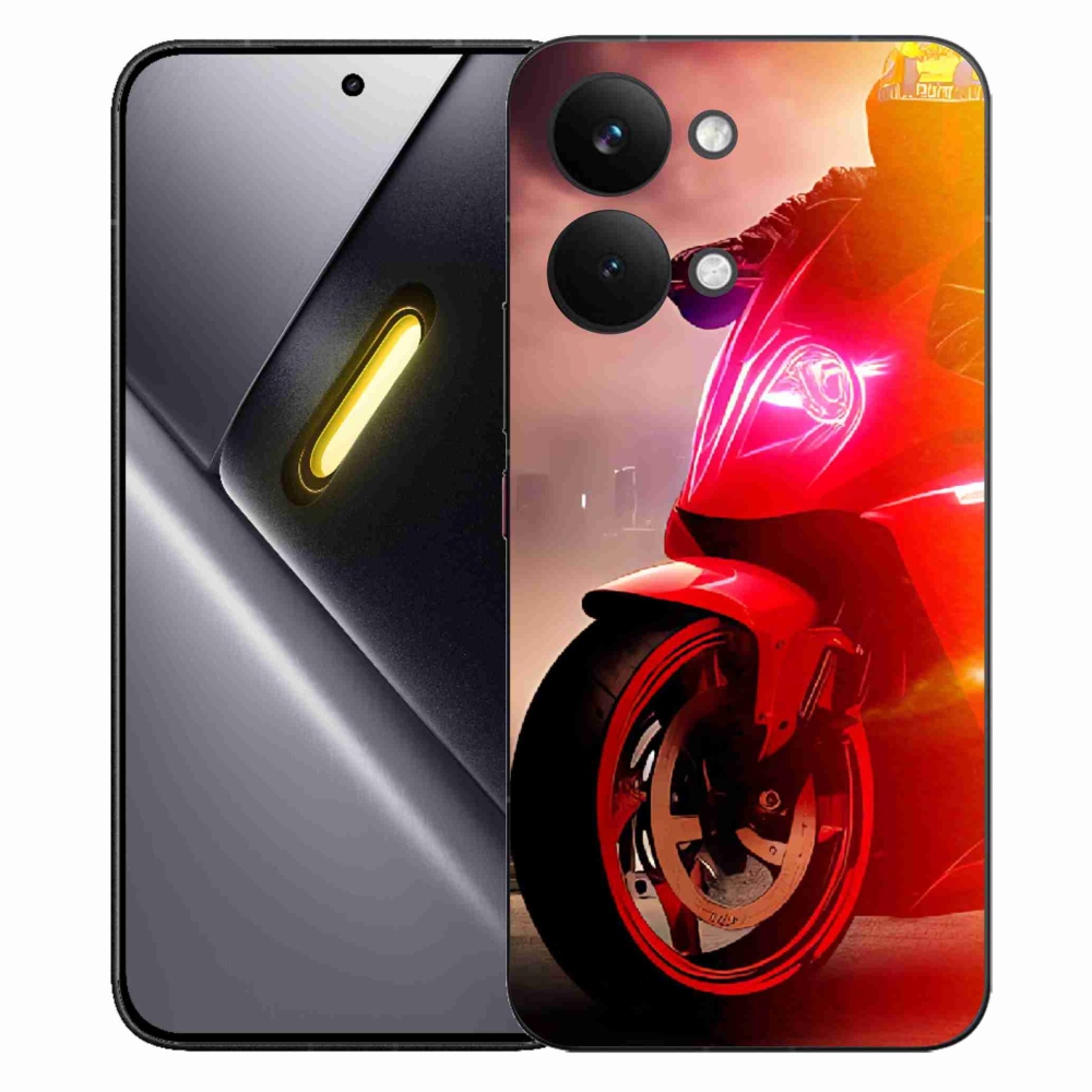 Gelový kryt mmCase na Xiaomi Poco X8 Pro Max - motorka