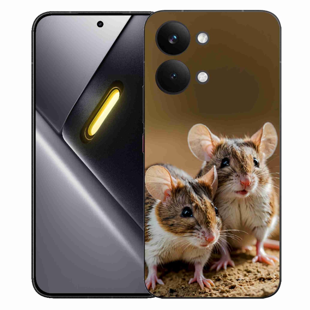 Gelový kryt mmCase na Xiaomi Poco X8 Pro Max - myší duo