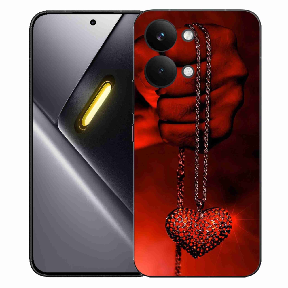 Gelový kryt mmCase na Xiaomi Poco X8 Pro Max - náhrdelník