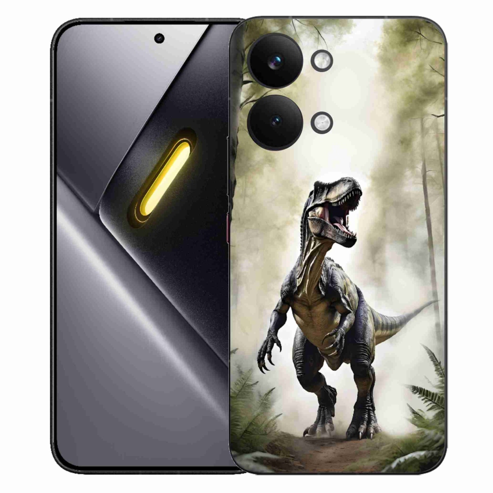 Gelový kryt mmCase na Xiaomi Poco X8 Pro Max - naštvaný T-Rex