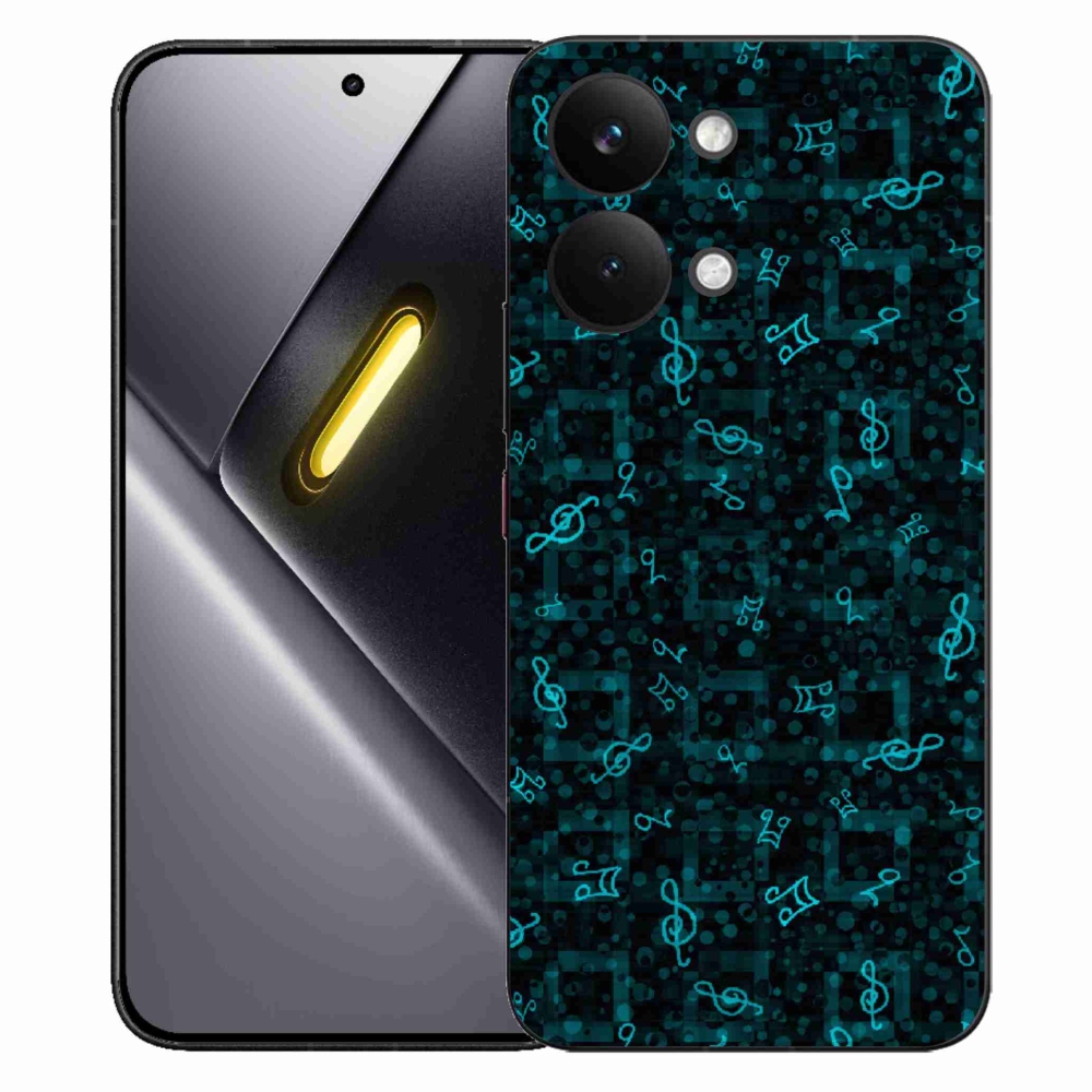 Gelový kryt mmCase na Xiaomi Poco X8 Pro Max - noty 1