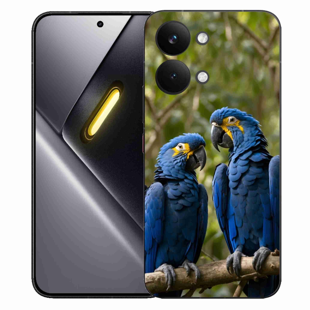 Gelový kryt mmCase na Xiaomi Poco X8 Pro Max - papouščí duo