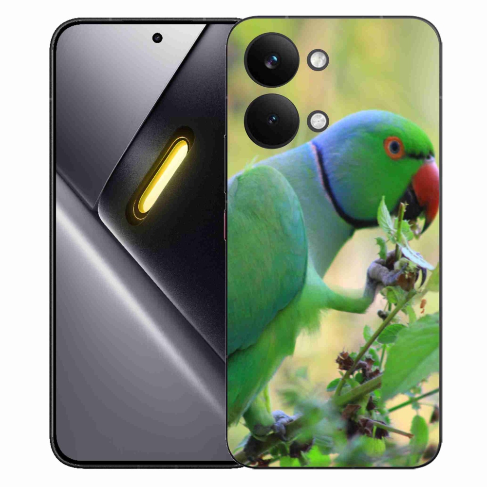 Gelový kryt mmCase na Xiaomi Poco X8 Pro Max - papoušek alexandr