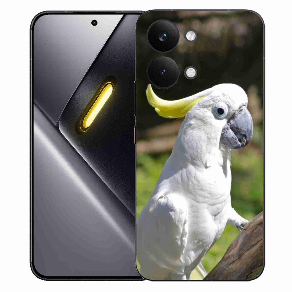 Gelový kryt mmCase na Xiaomi Poco X8 Pro Max - papoušek kakadu 2