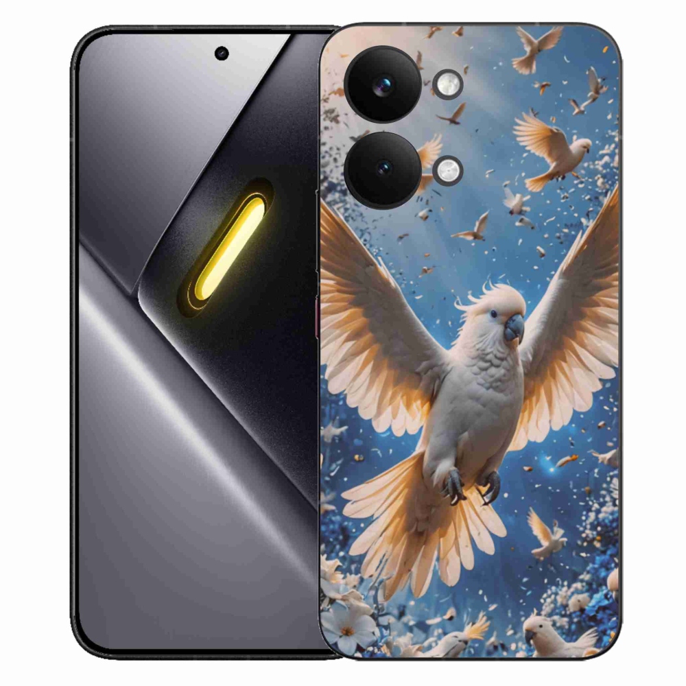 Gelový kryt mmCase na Xiaomi Poco X8 Pro Max - papoušek kakadu