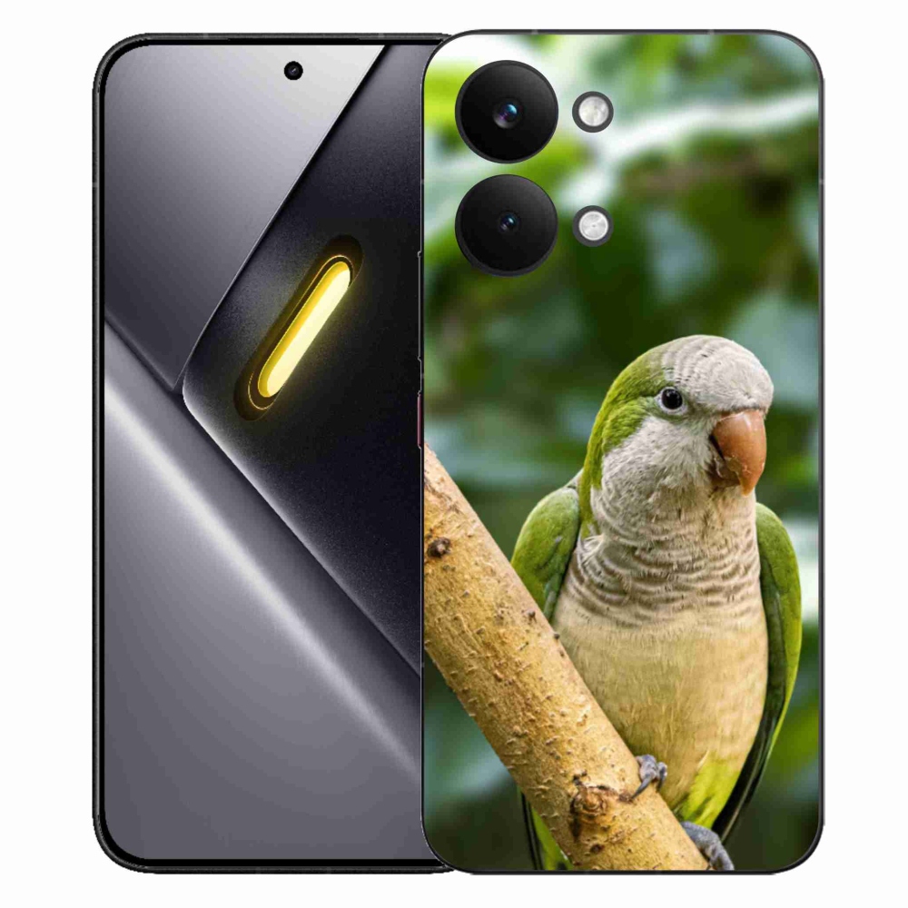 Gelový kryt mmCase na Xiaomi Poco X8 Pro Max - papoušek mníšek